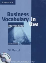 BUSINESS VOCABULARY IN USE INTERMEDIATE+CD - Bill Mascull (ISBN: 9780521748629)