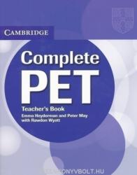 Complete PET Teacher's Book - Emma Heyderman, Peter May (ISBN: 9780521741378)