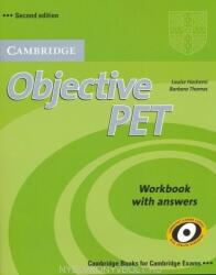 Cambridge Objective Pet Workbook with Answers - Louise Hashemi, Barbara Thomas (ISBN: 9780521732710)
