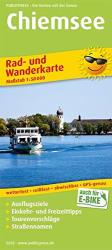 Chiemsee kerékpáros térkép, Chiemsee turistatérkép vízálló 1: 50 000: Rad- und Wanderkarte mit Ausflugszielen, Einkehr- & Freizeittipps Publicpress kiadó (ISBN: 9783747302033)