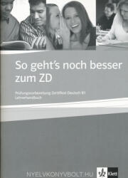 Wolfgang Hübsch, Anni Fischer-Mitziviris, Sylvia Janke-Papanikolaou: So geht's noch besser zum ZD. Lehrerhandbuch (ISBN: 9783126755726)