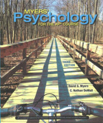 Myers' Psychology for AP - David A Myers (ISBN: 9781319070502)