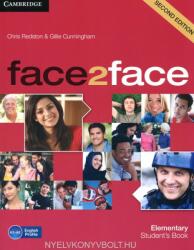 Face2Face 2nd Edition Elementary Student's Book (ISBN: 9781108733342)