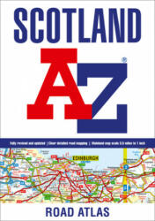Scotland A-Z Road Atlas - Geographers' A-Z Map Co Ltd (ISBN: 9780008388218)
