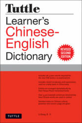 Tuttle Learner's Chinese-English Dictionary - Li Dong (ISBN: 9780804852968)