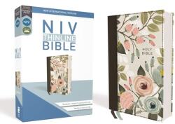 Niv, Thinline Bible, Cloth Over Board, Floral, Red Letter Edition, Comfort Print (ISBN: 9780310108825)