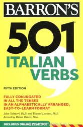 Barron's 501 Italian Verbs (ISBN: 9781506260662)