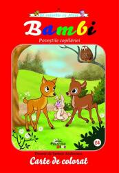 Bambi. Povestile copilariei - Carte de colorat (ISBN: 9786068878171)