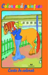 Coloreaza printese - carte de colorat (ISBN: 9786068379159)