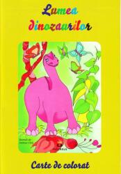 Lumea dinozaurilor. Carte de colorat (ISBN: 9786068379067)