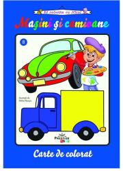 Masini si camioane. Colectia Sa coloram cu Nicol (ISBN: 9786069287569)