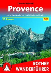 Provence túrakalauz Bergverlag Rother német RO 4155 (2009)