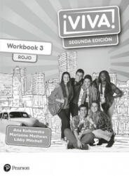 Viva 3 Segunda edicion Workbook rojo pack of 8 (ISBN: 9781292316901)
