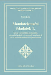 Mondatelemzési feladatok 1 (2020)