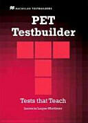 PET Testbuilder SB Pack no Key - Lucrecia Luque Mortimer (ISBN: 9781405063029)