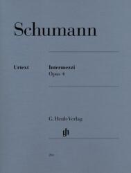 INTERMEZZI OP. 4 FÜR KLAVIER URTEXT (ISBN: 9786310236131)