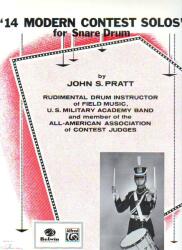 14 Modern Contest Solos for Snare Drum - John S. Pratt (ISBN: 9780769228235)
