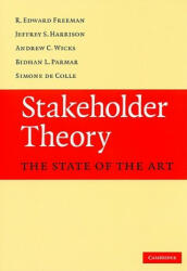Stakeholder Theory - R Edward Freeman (ISBN: 9780521137935)