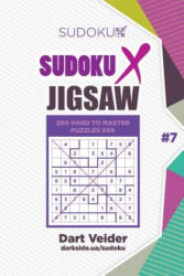 Sudoku X Jigsaw - 200 Hard to Master Puzzles 9x9 (Volume 7) - Dart Veider, Mykola Krylov (ISBN: 9781985850163)