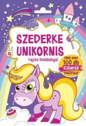 Szederke Unikornis - Rajzos feladványai - Több mint 100 db ajándék matrica (2020)