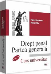 Drept Penal. Partea Generala. Volumul 2 - Florin Streteanu, Daniel Nitu (ISBN: 9786063902468)