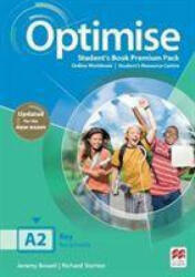 Optimise A2 Student's Book Premium Pack - Malcolm Mann, Mark Ormerod, Jeremy Bowell, Richard Storton (ISBN: 9781380031884)