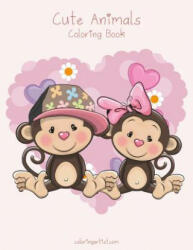 Cute Animals Coloring Book 1 - Nick Snels (ISBN: 9781539551287)