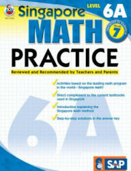 Singapore Math Practice, Level 6A Grade 7 - Frank Schaffer Publications (ISBN: 9780768239966)