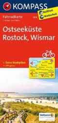 3018. Ostseeküste, Rostock, Wismar kerékpáros térkép 1: 70 000 Fahrradkarten (2010)