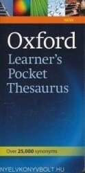 Oxford Learner's Pocket Thesaurus (ISBN: 9780194752046)