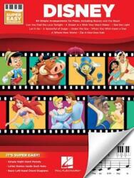 DISNEY - SUPER EASY SONGBK - Hal Leonard Corp (ISBN: 9781495077401)
