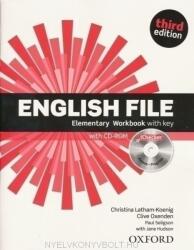 English File Elementary Workbook with key + iChecker CD-ROM - Latham-Koenig Christina; Oxenden Clive; Selingson Paul (2012)