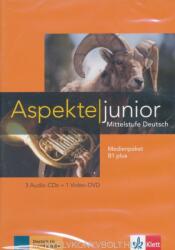 Aspekte junior B1 plus, Medienpaket (3 Audio-CDs + Video-DVD). Mittelstufe Deutsch - Ute Koithan (ISBN: 9783126052535)