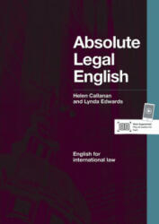 Absolute Legal English - Helen Callanan, Lynda Edwards (ISBN: 9783125013292)