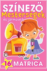 Színező - Mesterségek és járműveik - Lányok (2020)