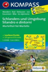 069. Schlanders und Umgebung Silandro e dintorni turista térkép Kompass 1: 25 000 (2012)