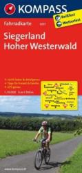 3057. Siegerland, Hoher Westerwald kerékpáros térkép 1: 70 000 Fahrradkarten (2011)