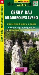 Cseh-paradicsom - Mladá Boleslav turistatérkép - 21 (ISBN: 9788072241699)