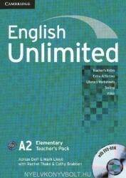 English Unlimited A2 Elementary Teacher's Book Pack with DVD-ROM (ISBN: 9780521697767)