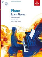 Piano Exam Pieces 2021 & 2022 ABRSM Grade 1 with CD - Selected from the 2021 & 2022 syllabus (ISBN: 9781786013880)