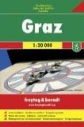 Graz város atlasz Freytag & Berndt 1: 20 000 (2011)