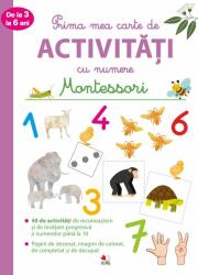 Prima mea carte de activitati cu numere de la 3 la 6 ani. Montessori (ISBN: 9786063329944)
