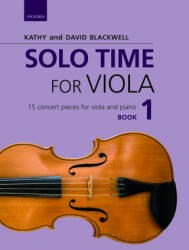 Solo Time for Viola Book 1 - Kathy Blackwell (ISBN: 9780193513280)