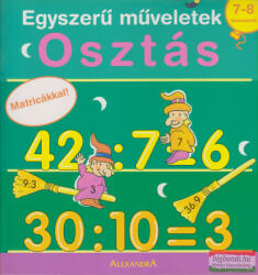 Osztás 7-8 éveseknek - Matricákkal (2005)