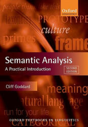 Semantic Analysis - Cliff Goddard (2011)