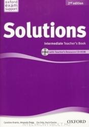 Solutions Intermediate 2nd Edition Teacher's Book with Teacher's Resource CD-ROM (2012)