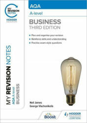My Revision Notes: AQA A-level Business: Third Edition - Neil James, George Vlachonikolis (ISBN: 9781398311909)