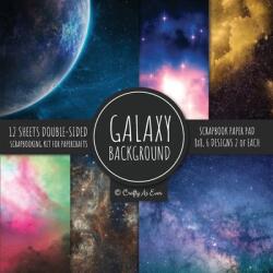 Galaxy Background Scrapbook Paper Pad 8x8 Scrapbooking Kit for Papercrafts, Cardmaking, DIY Crafts, Space Pattern Design, Multicolor (ISBN: 9781951373252)