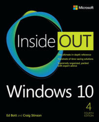 Windows 10 Inside Out (ISBN: 9780136784159)