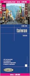 Taiwan térkép Reise 1: 300 000 (2012)